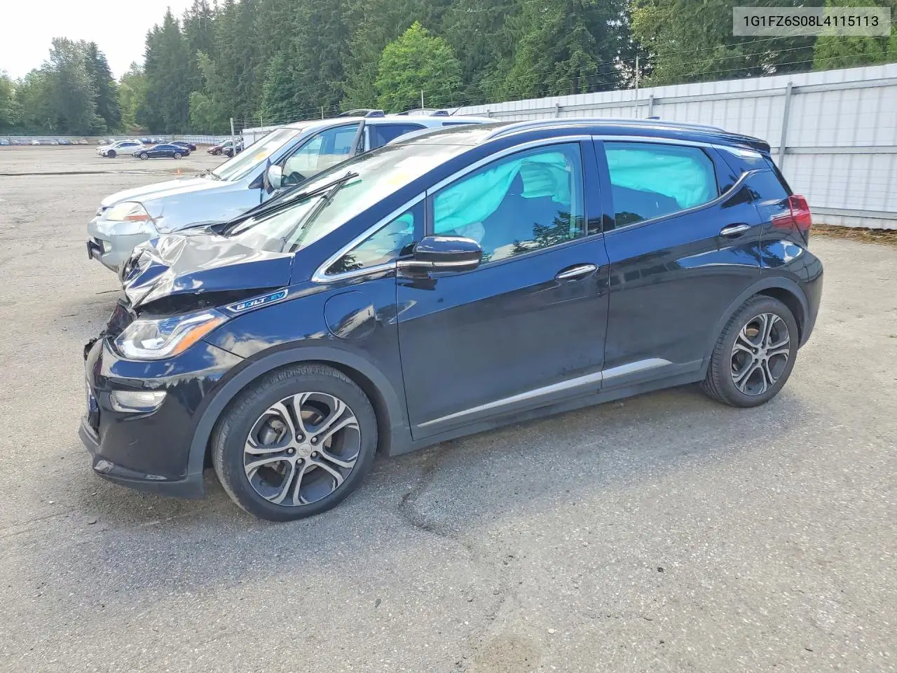 2020 Chevrolet Bolt Ev Premier VIN: 1G1FZ6S08L4115113 Lot: 56818636