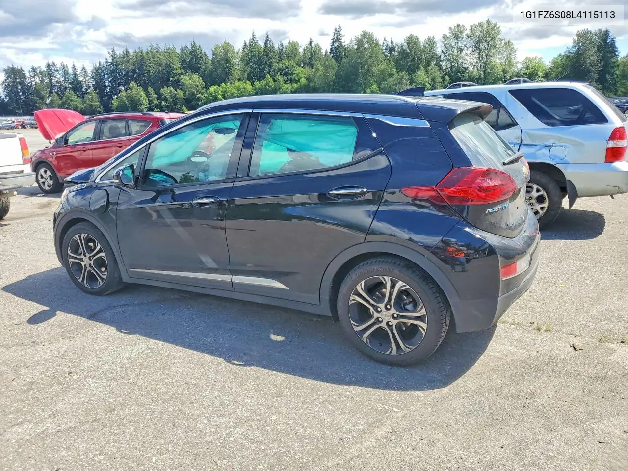2020 Chevrolet Bolt Ev Premier VIN: 1G1FZ6S08L4115113 Lot: 56818636