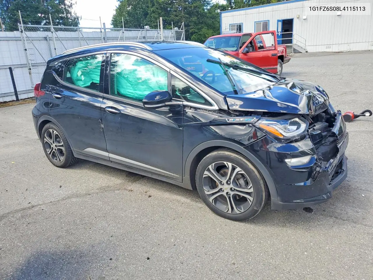 2020 Chevrolet Bolt Ev Premier VIN: 1G1FZ6S08L4115113 Lot: 56818636