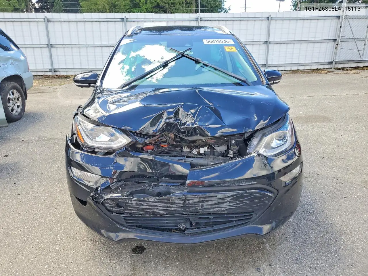 2020 Chevrolet Bolt Ev Premier VIN: 1G1FZ6S08L4115113 Lot: 56818636