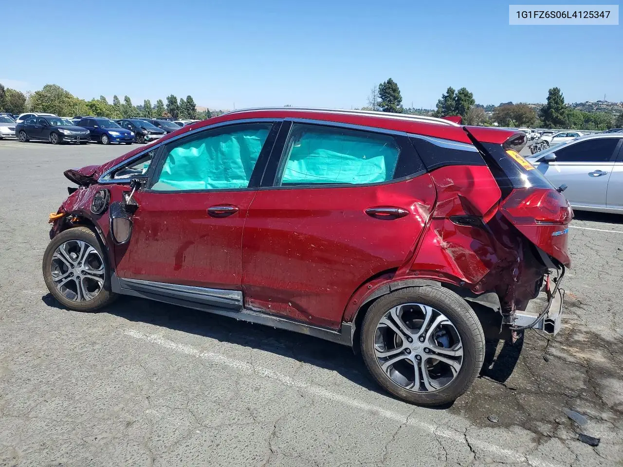 2020 Chevrolet Bolt Ev Premier VIN: 1G1FZ6S06L4125347 Lot: 57090556