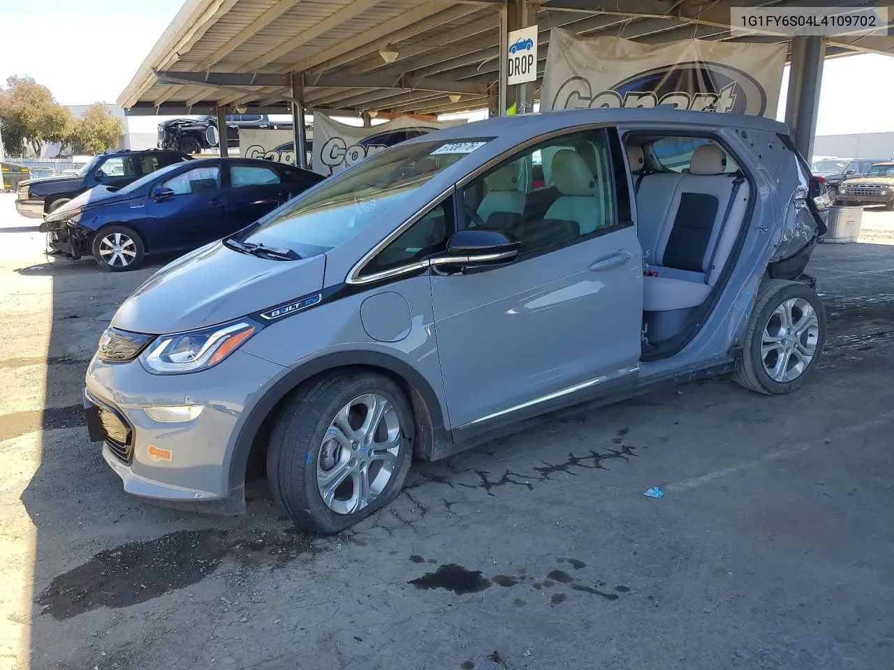 2020 Chevrolet Bolt Ev Lt VIN: 1G1FY6S04L4109702 Lot: 57336176