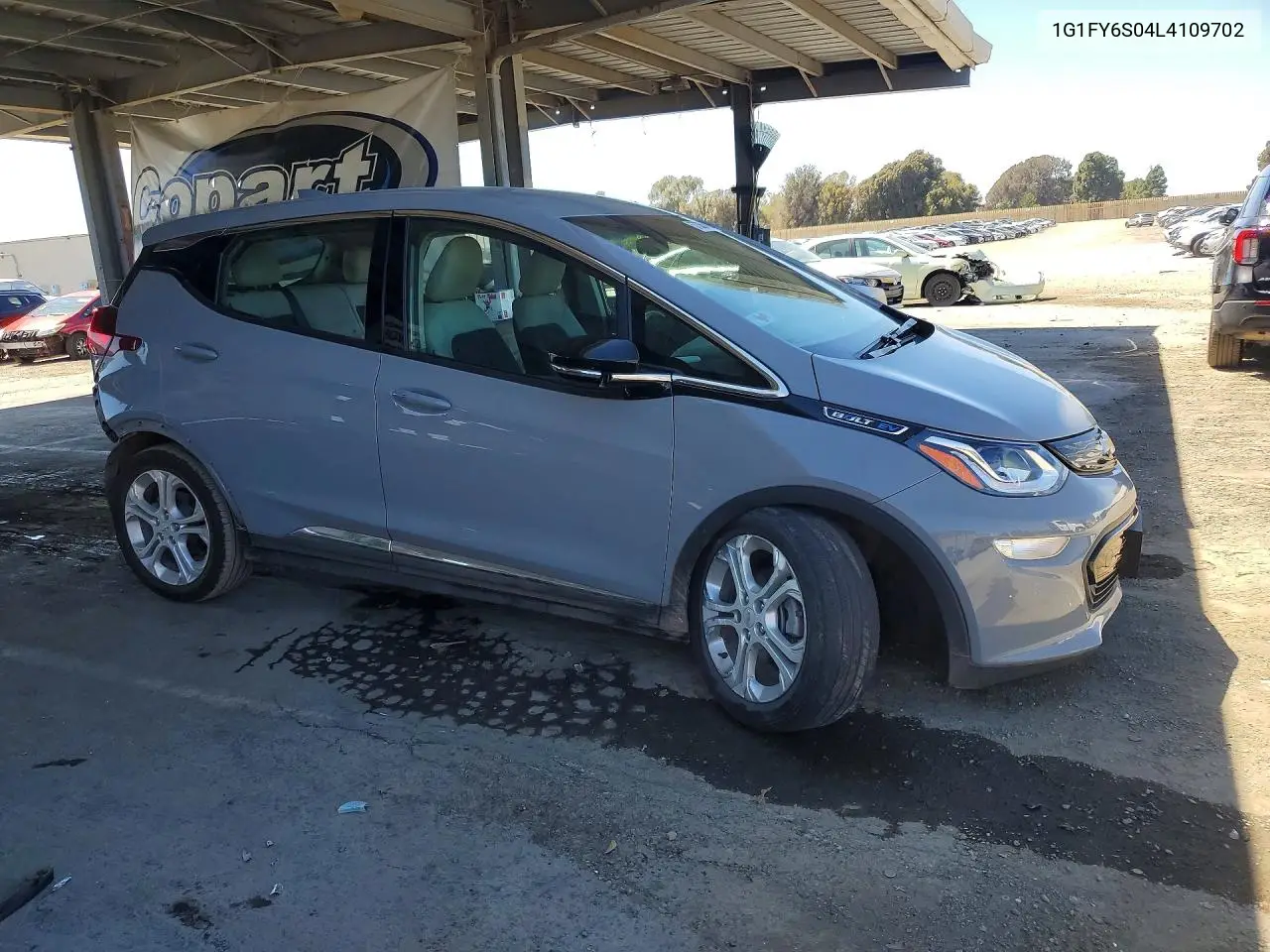 2020 Chevrolet Bolt Ev Lt VIN: 1G1FY6S04L4109702 Lot: 57336176