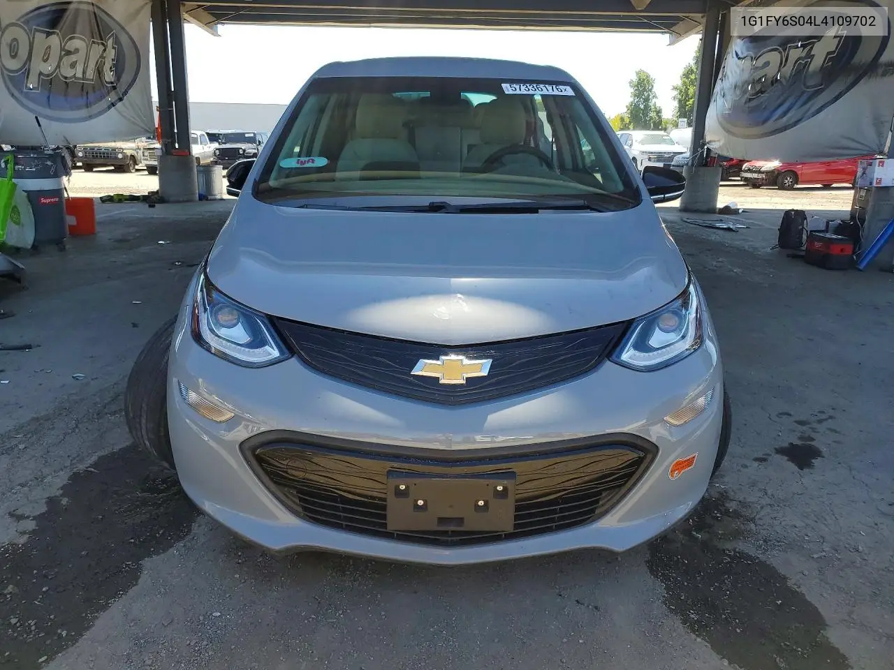 2020 Chevrolet Bolt Ev Lt VIN: 1G1FY6S04L4109702 Lot: 57336176