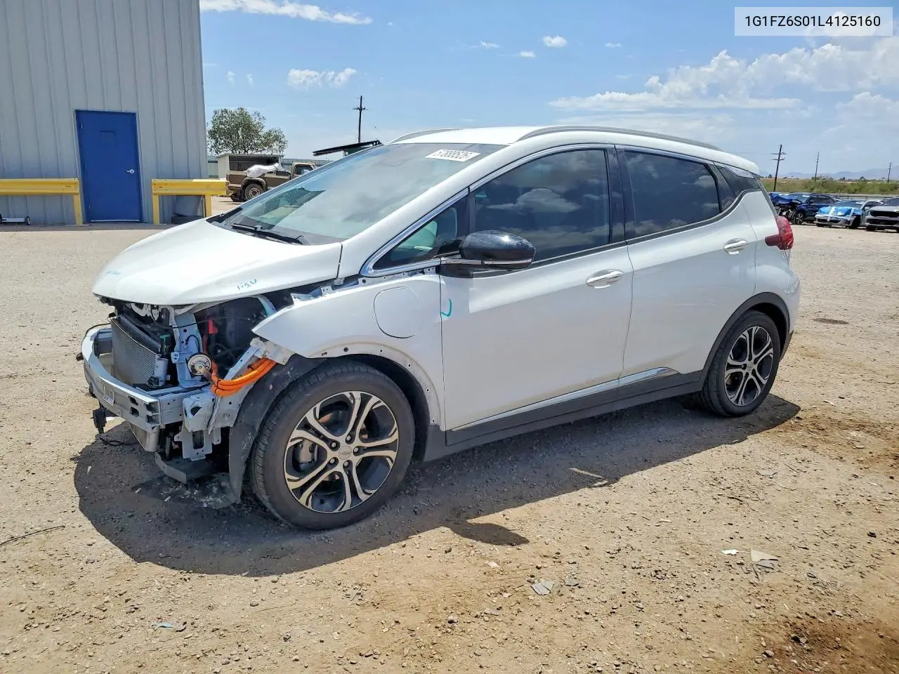 2020 Chevrolet Bolt Ev Premier VIN: 1G1FZ6S01L4125160 Lot: 57888526