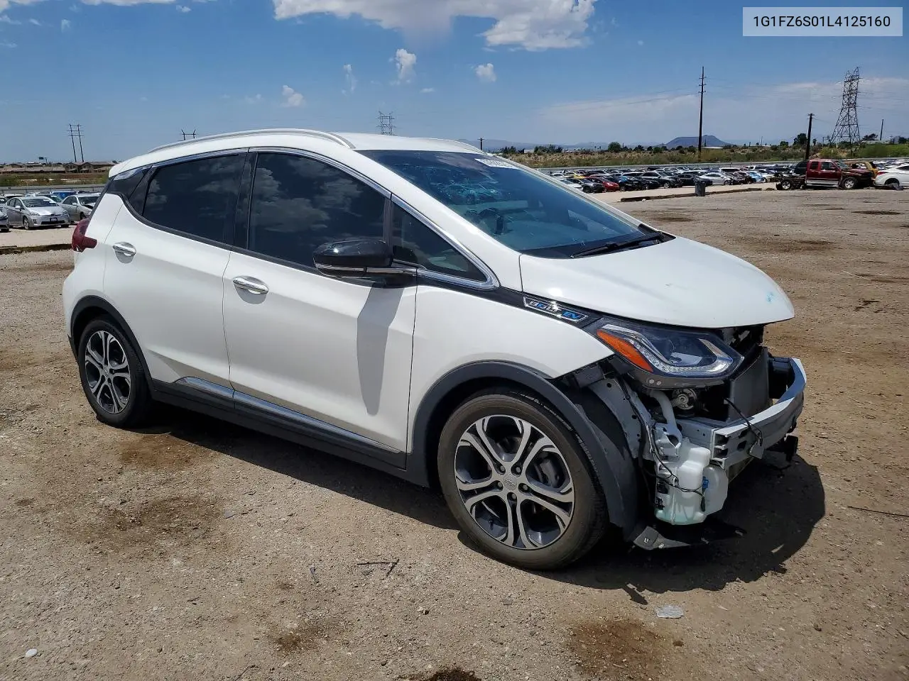 2020 Chevrolet Bolt Ev Premier VIN: 1G1FZ6S01L4125160 Lot: 57888526
