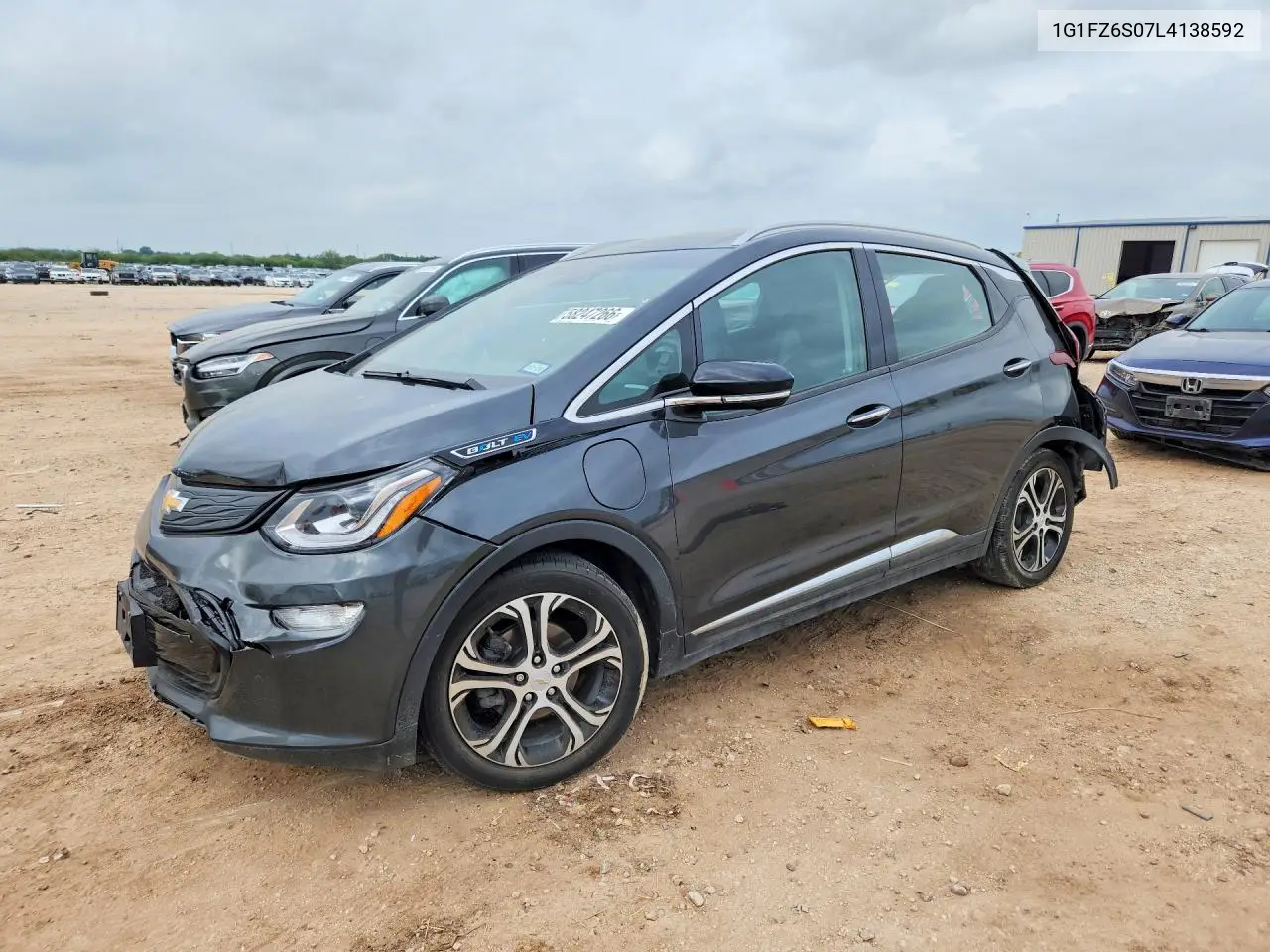 2020 Chevrolet Bolt Ev Premier VIN: 1G1FZ6S07L4138592 Lot: 58247266