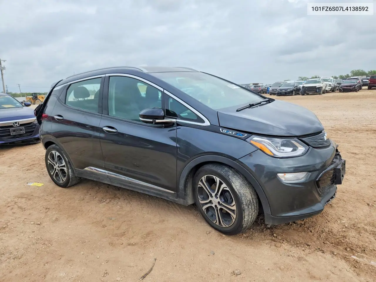 2020 Chevrolet Bolt Ev Premier VIN: 1G1FZ6S07L4138592 Lot: 58247266