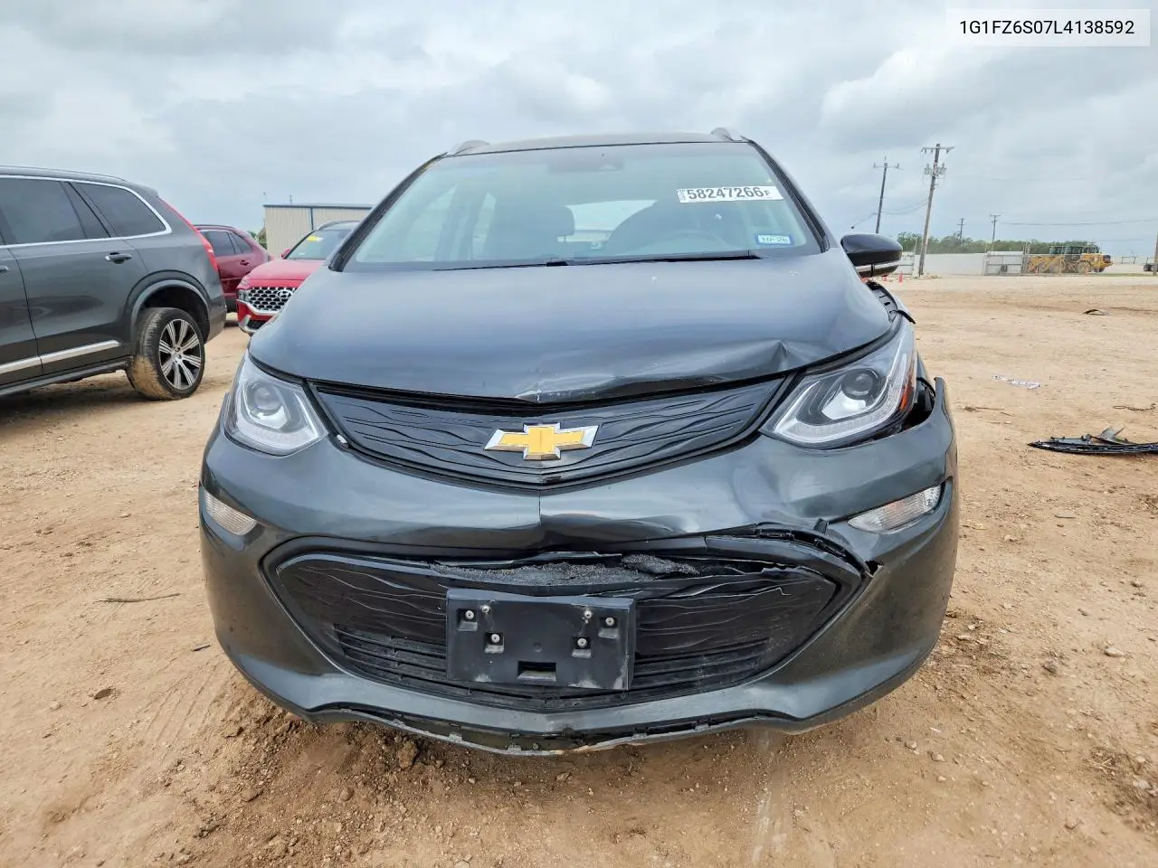 2020 Chevrolet Bolt Ev Premier VIN: 1G1FZ6S07L4138592 Lot: 58247266