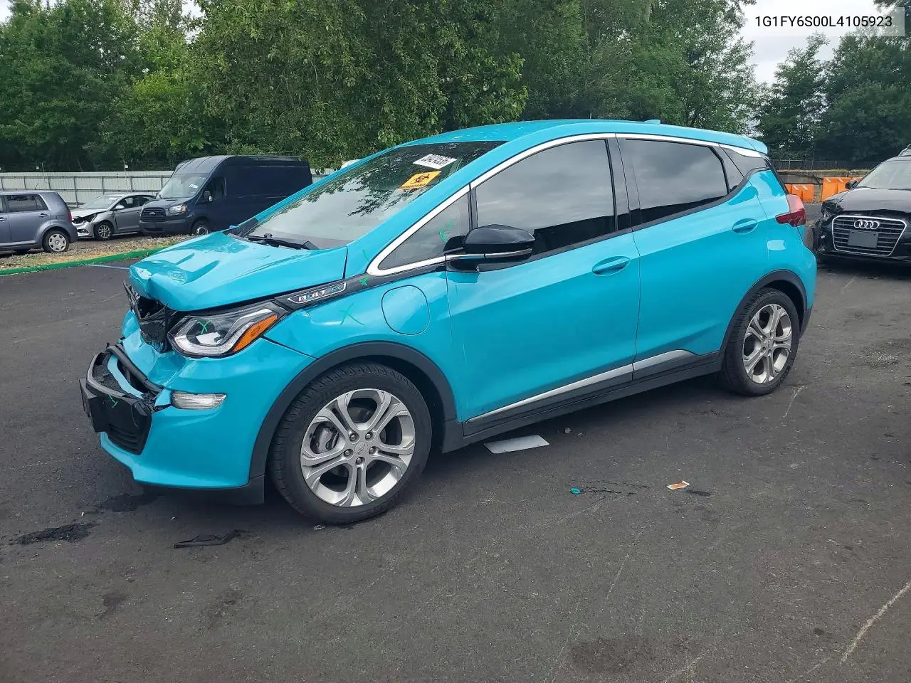 2020 Chevrolet Bolt Ev Lt VIN: 1G1FY6S00L4105923 Lot: 58424536