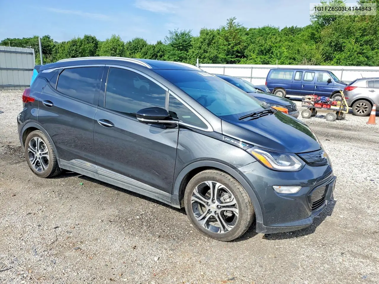 2020 Chevrolet Bolt Ev Premier VIN: 1G1FZ6S03L4144843 Lot: 58793516