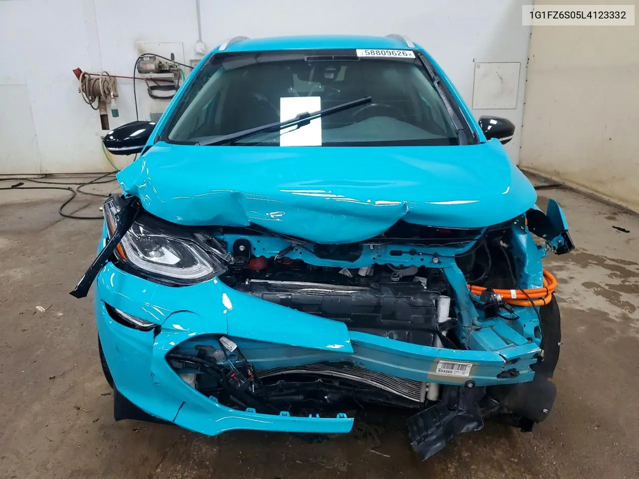2020 Chevrolet Bolt Ev Premier VIN: 1G1FZ6S05L4123332 Lot: 58809626