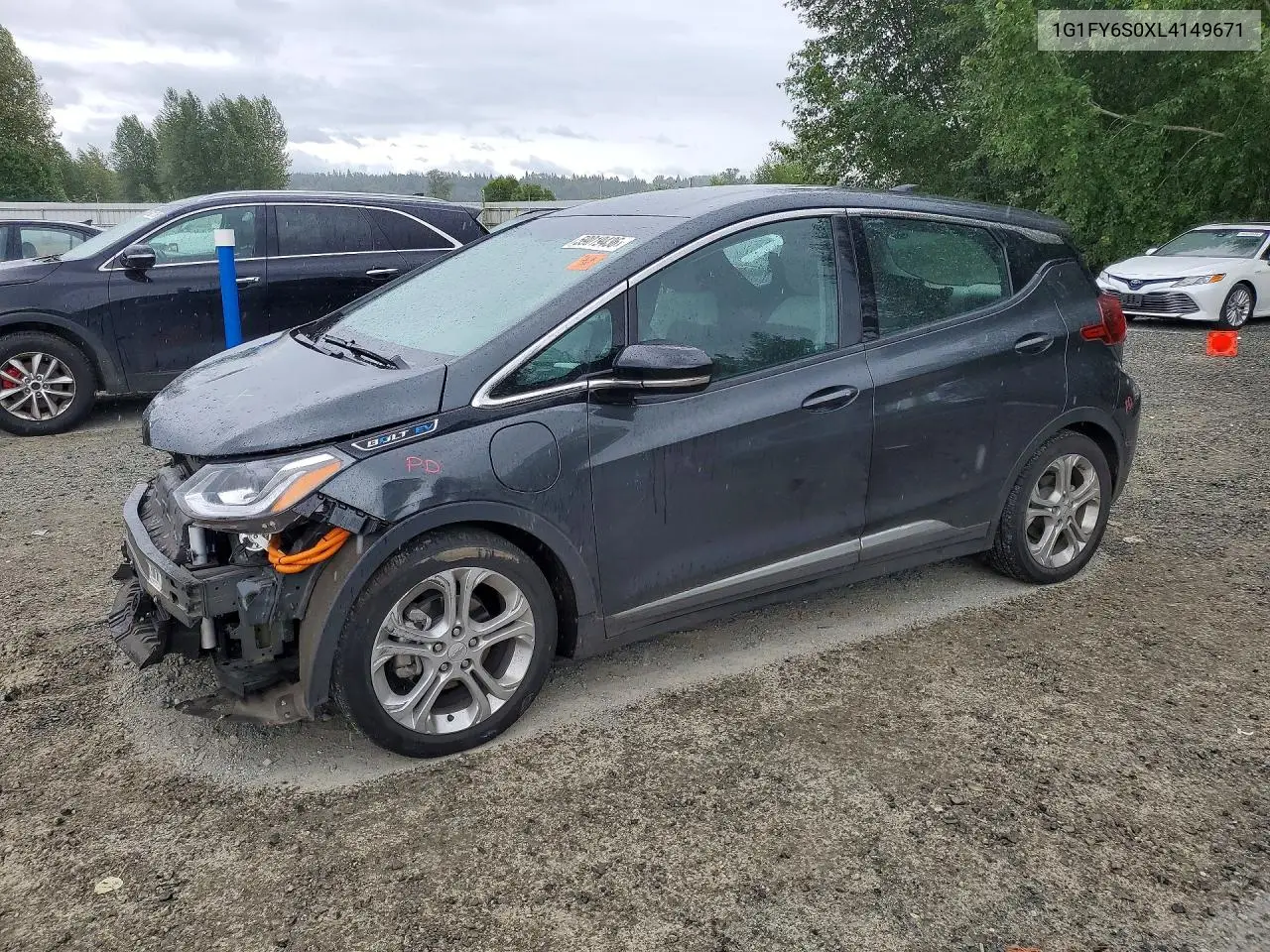 2020 Chevrolet Bolt Ev Lt VIN: 1G1FY6S0XL4149671 Lot: 59019436