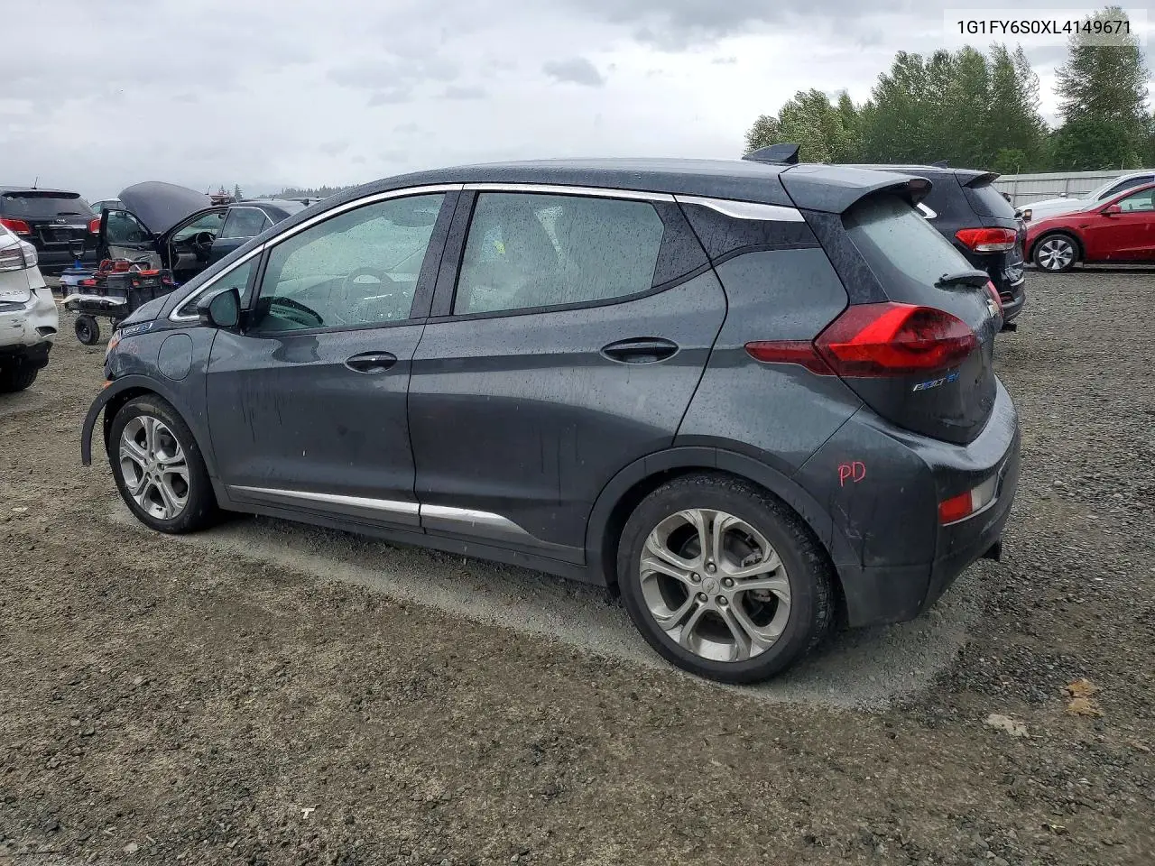 2020 Chevrolet Bolt Ev Lt VIN: 1G1FY6S0XL4149671 Lot: 59019436