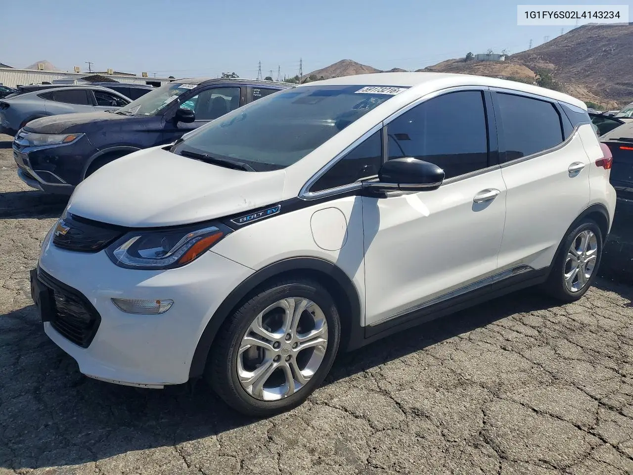 2020 Chevrolet Bolt Ev Lt VIN: 1G1FY6S02L4143234 Lot: 59173216