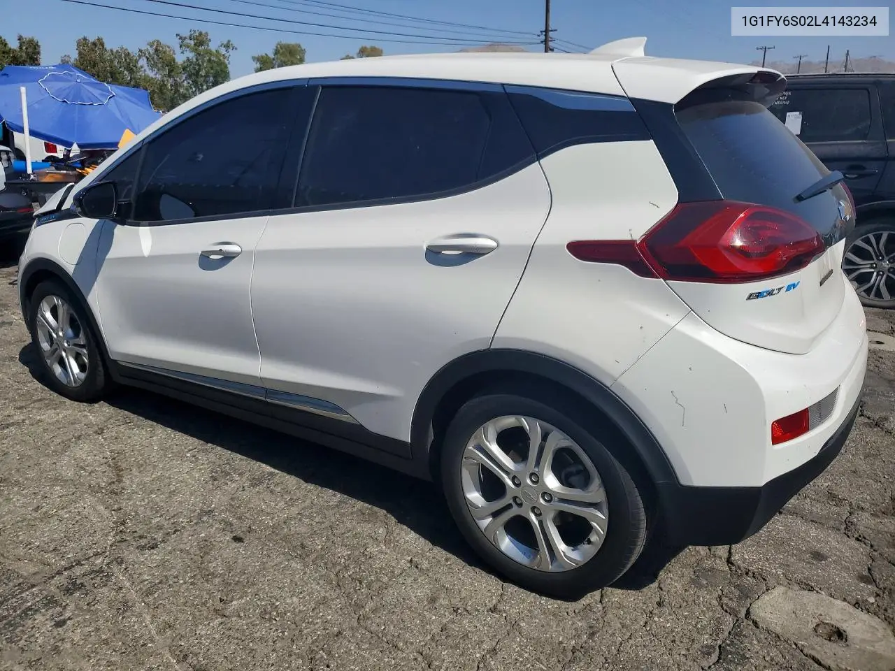 2020 Chevrolet Bolt Ev Lt VIN: 1G1FY6S02L4143234 Lot: 59173216