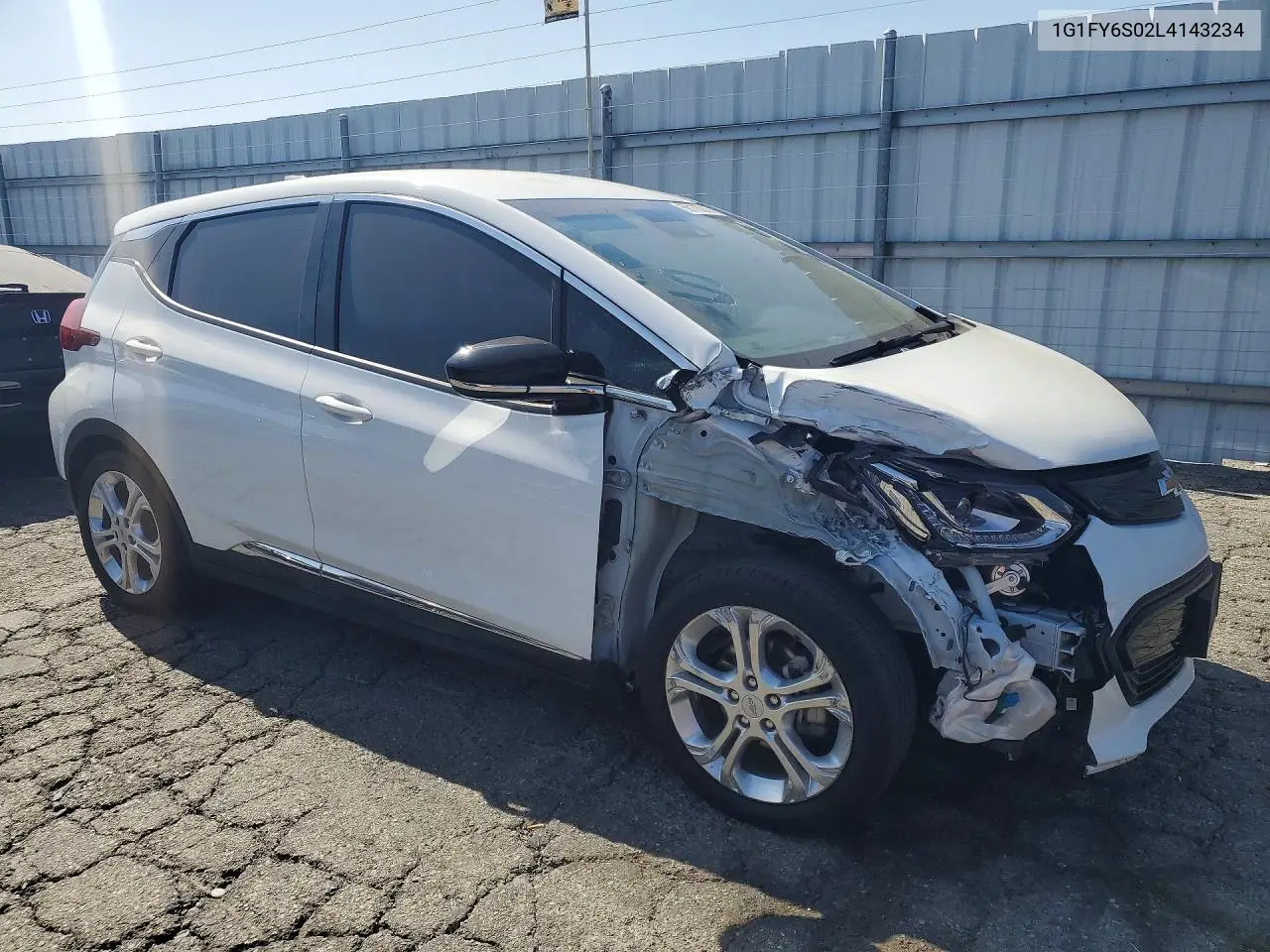 2020 Chevrolet Bolt Ev Lt VIN: 1G1FY6S02L4143234 Lot: 59173216