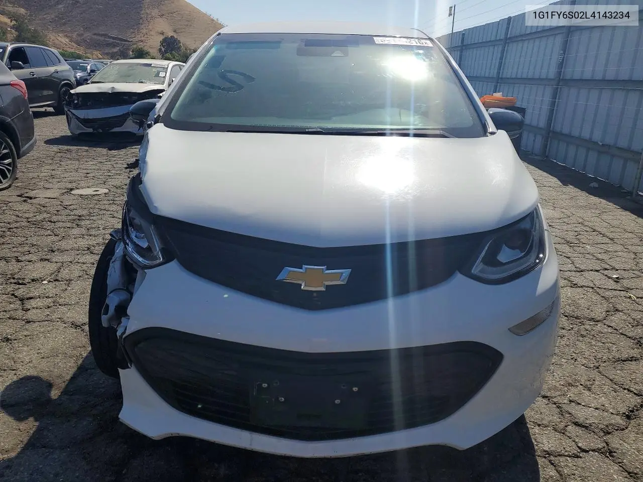 2020 Chevrolet Bolt Ev Lt VIN: 1G1FY6S02L4143234 Lot: 59173216