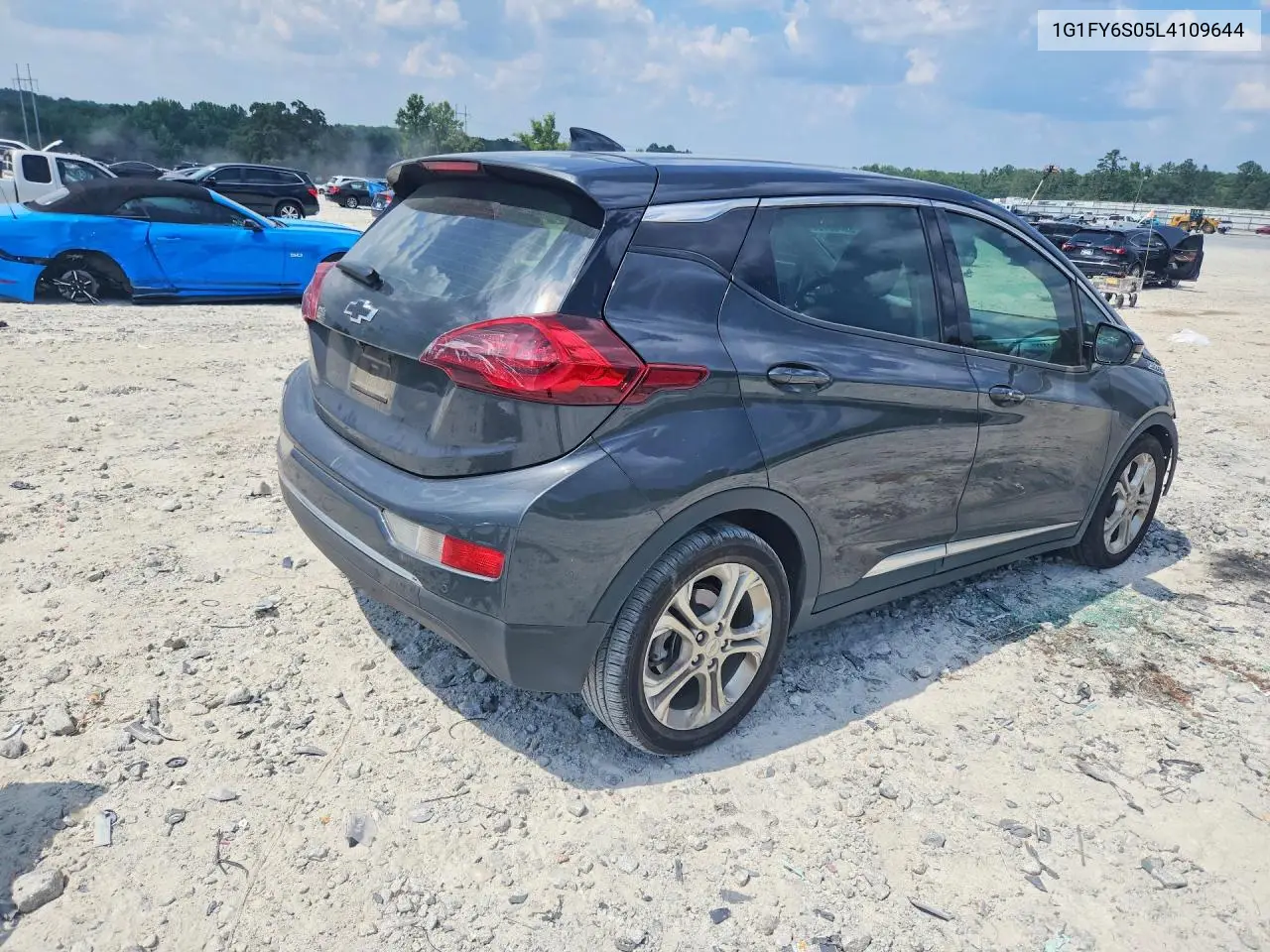 2020 Chevrolet Bolt Ev Lt VIN: 1G1FY6S05L4109644 Lot: 59705726