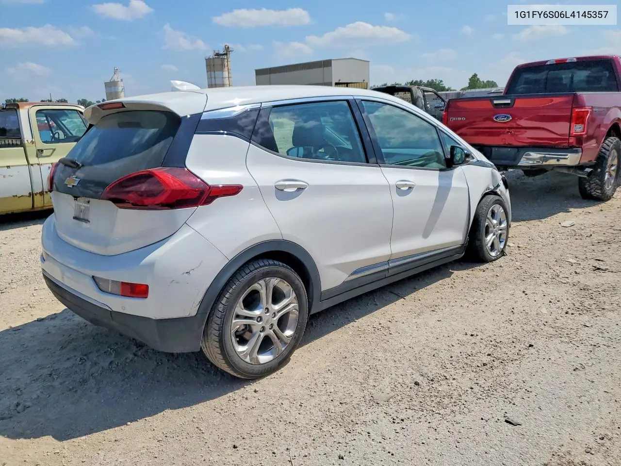 2020 Chevrolet Bolt Ev Lt VIN: 1G1FY6S06L4145357 Lot: 60969786