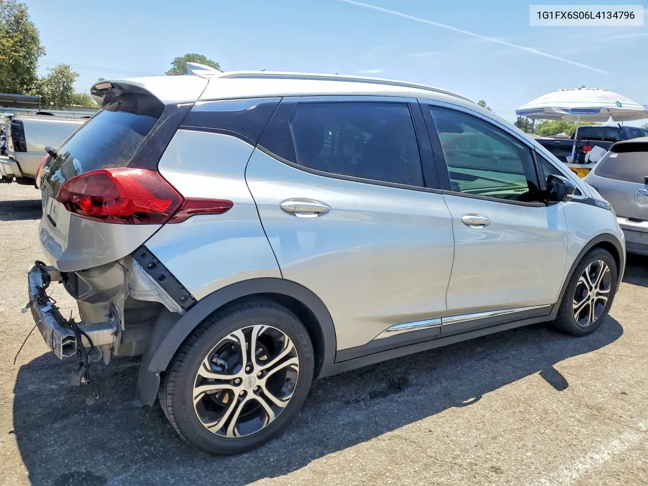 2020 Chevrolet Bolt Ev Premier VIN: 1G1FX6S06L4134796 Lot: 61427016