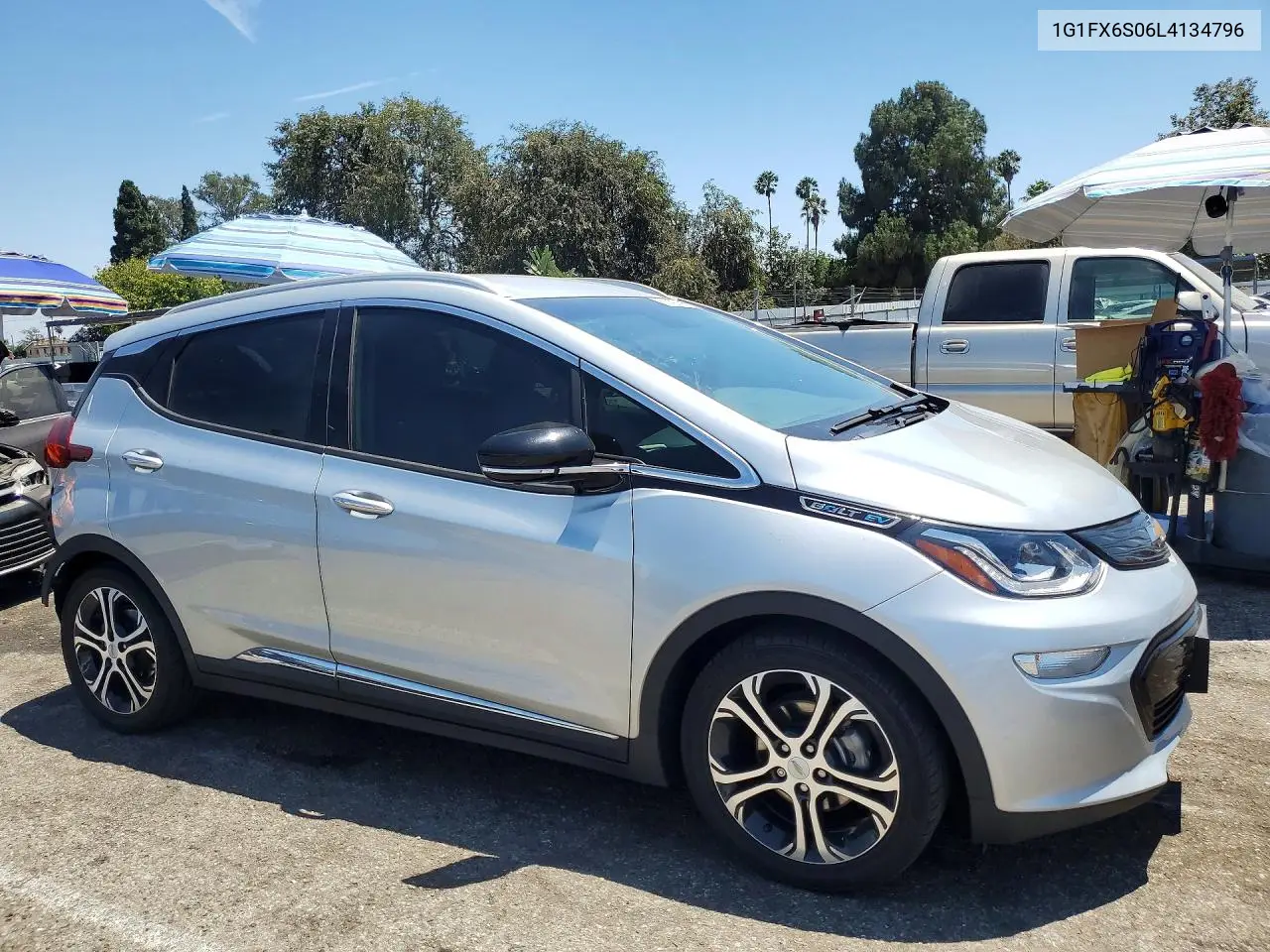 2020 Chevrolet Bolt Ev Premier VIN: 1G1FX6S06L4134796 Lot: 61427016