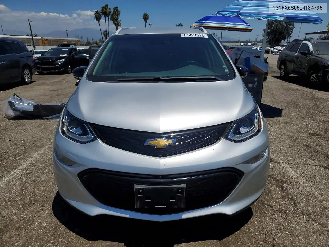 2020 Chevrolet Bolt Ev Premier VIN: 1G1FX6S06L4134796 Lot: 61427016