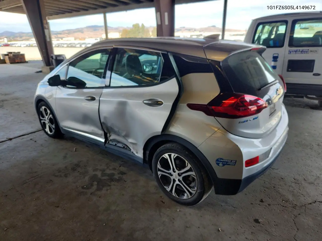 2020 Chevrolet Bolt Ev Premier VIN: 1G1FZ6S05L4149672 Lot: 61502356
