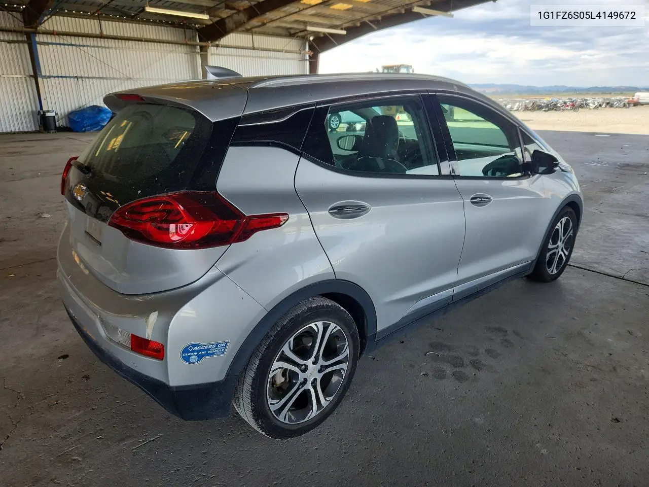 2020 Chevrolet Bolt Ev Premier VIN: 1G1FZ6S05L4149672 Lot: 61502356