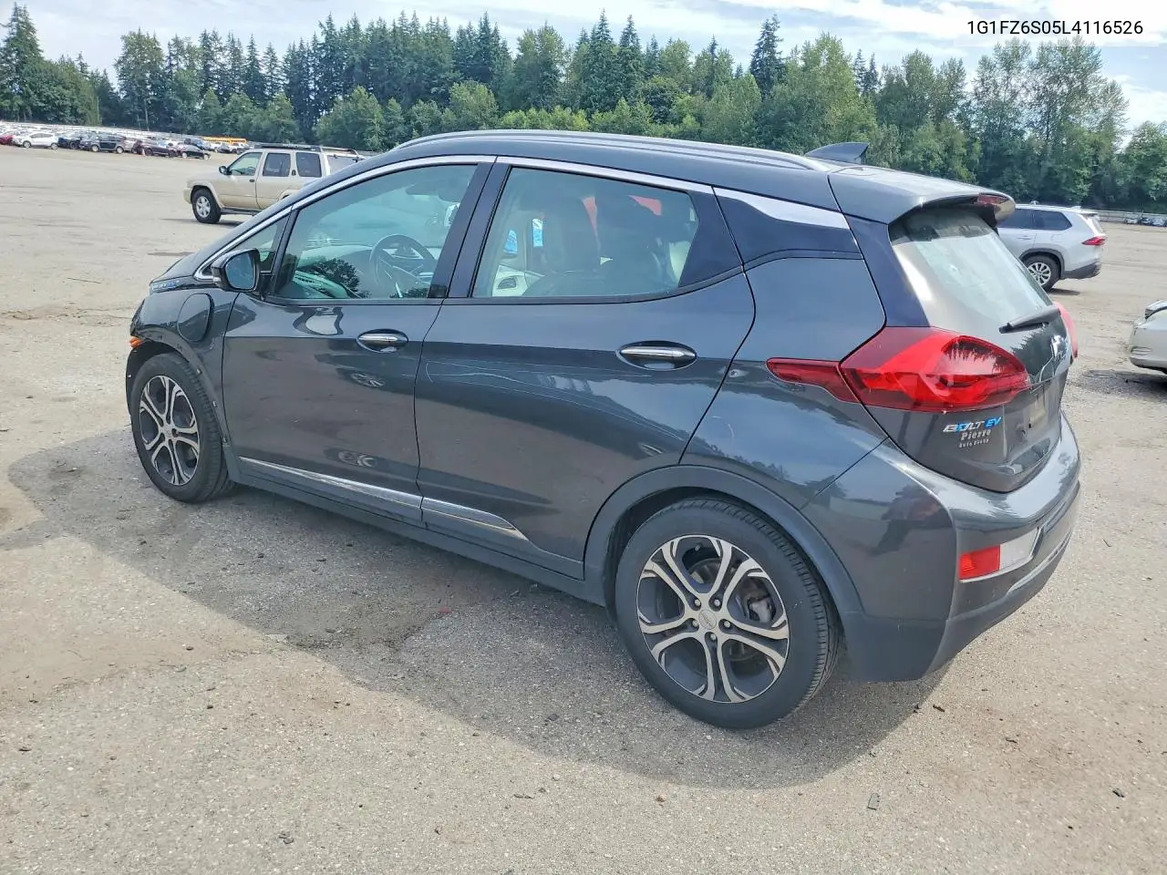 2020 Chevrolet Bolt Ev Premier VIN: 1G1FZ6S05L4116526 Lot: 61957006