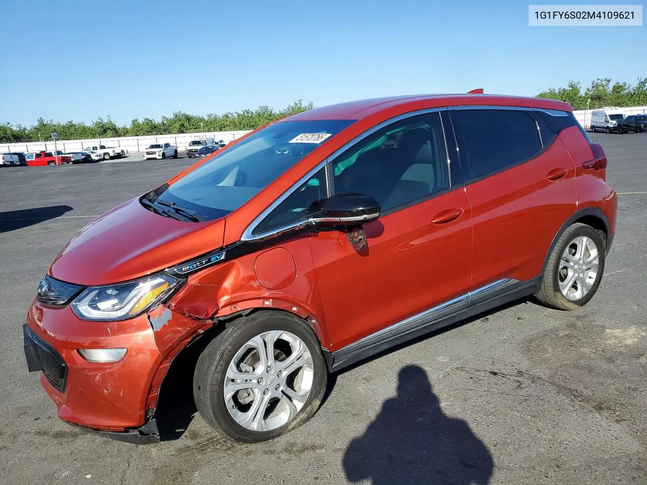 2021 Chevrolet Bolt Ev Lt VIN: 1G1FY6S02M4109621 Lot: 51570766