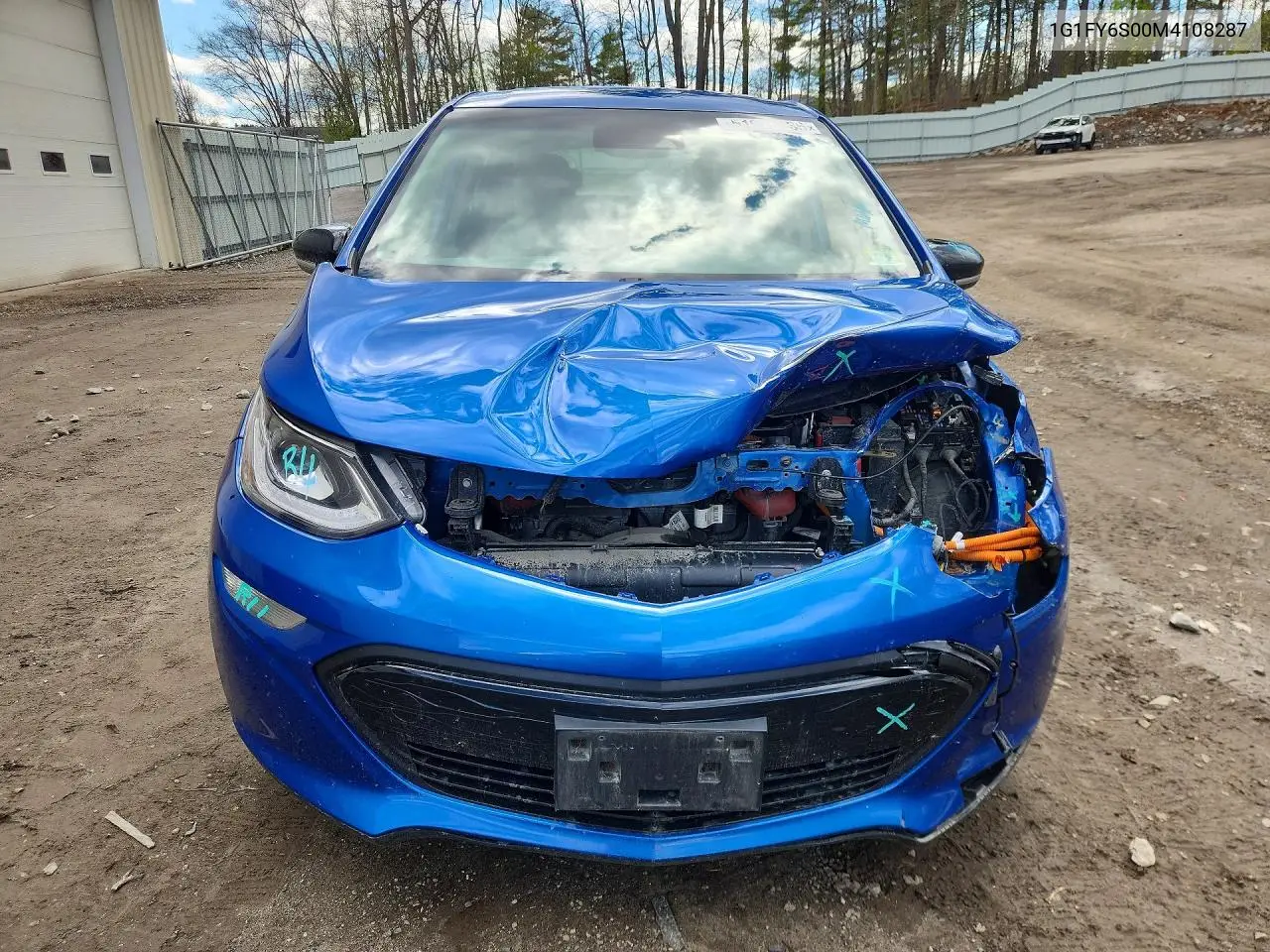 2021 Chevrolet Bolt Ev Lt VIN: 1G1FY6S00M4108287 Lot: 51975436