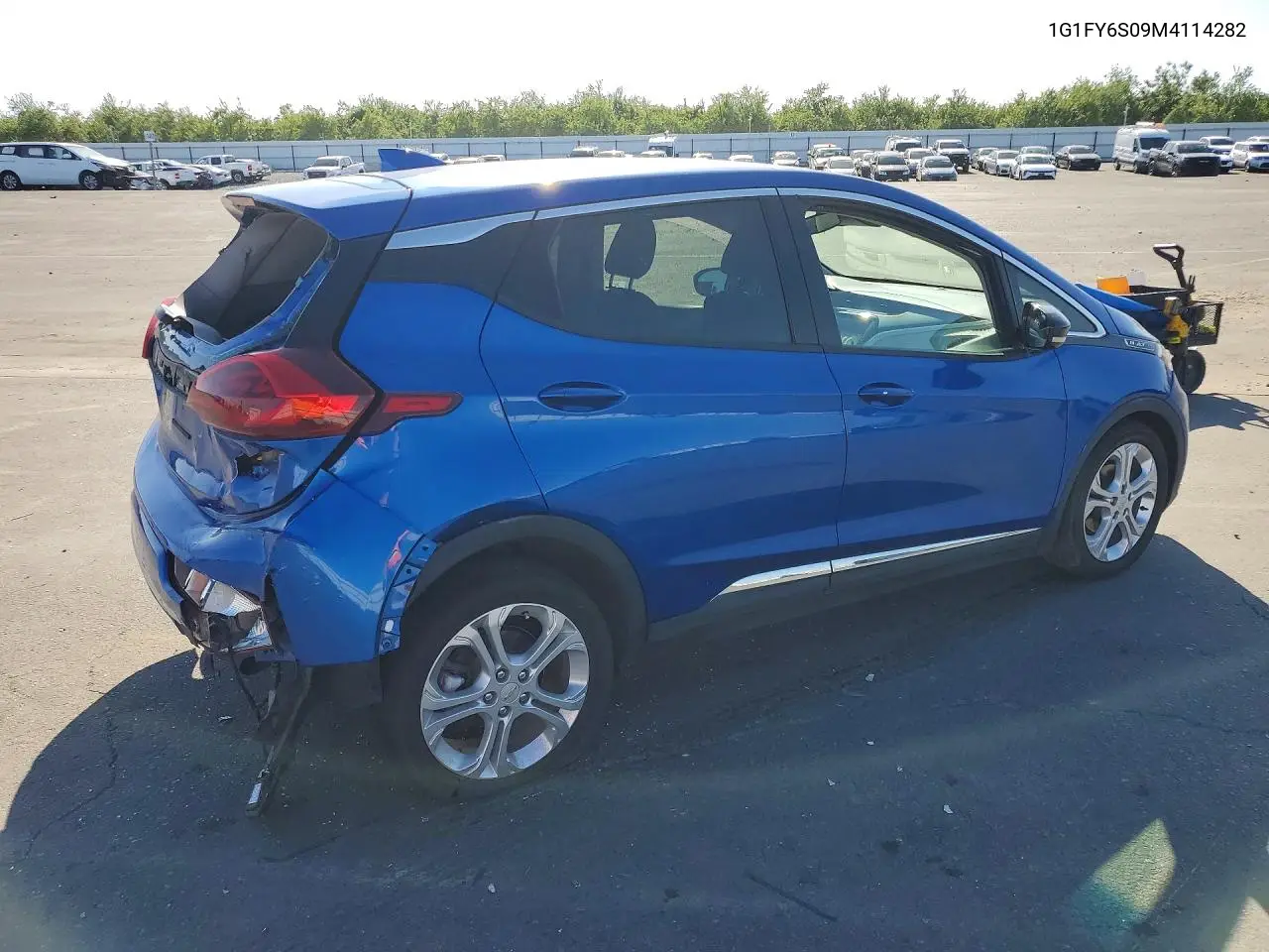 2021 Chevrolet Bolt Ev Lt VIN: 1G1FY6S09M4114282 Lot: 52213056