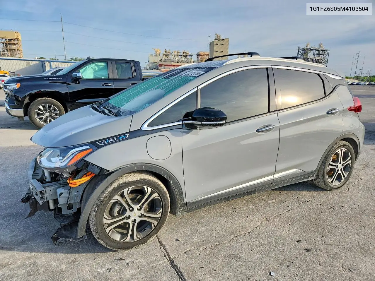 2021 Chevrolet Bolt Ev Premier VIN: 1G1FZ6S05M4103504 Lot: 52316396