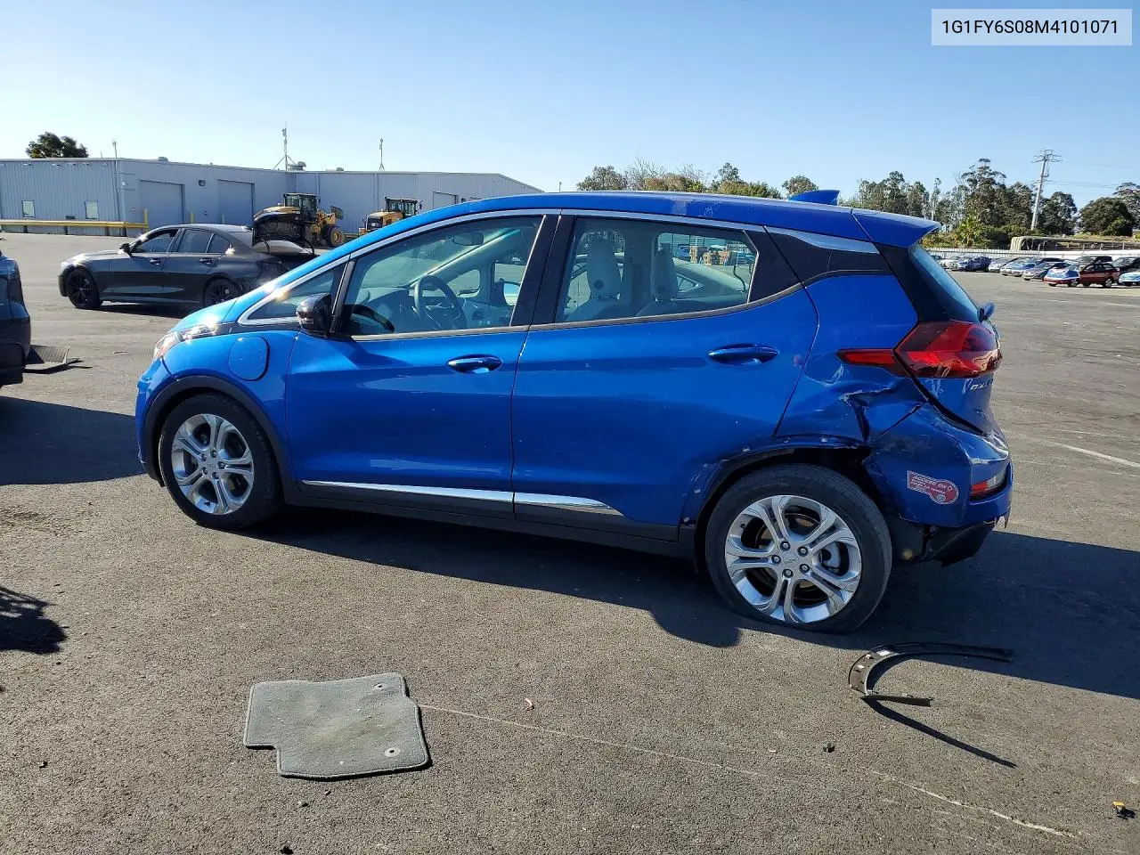 2021 Chevrolet Bolt Ev Lt VIN: 1G1FY6S08M4101071 Lot: 53802166