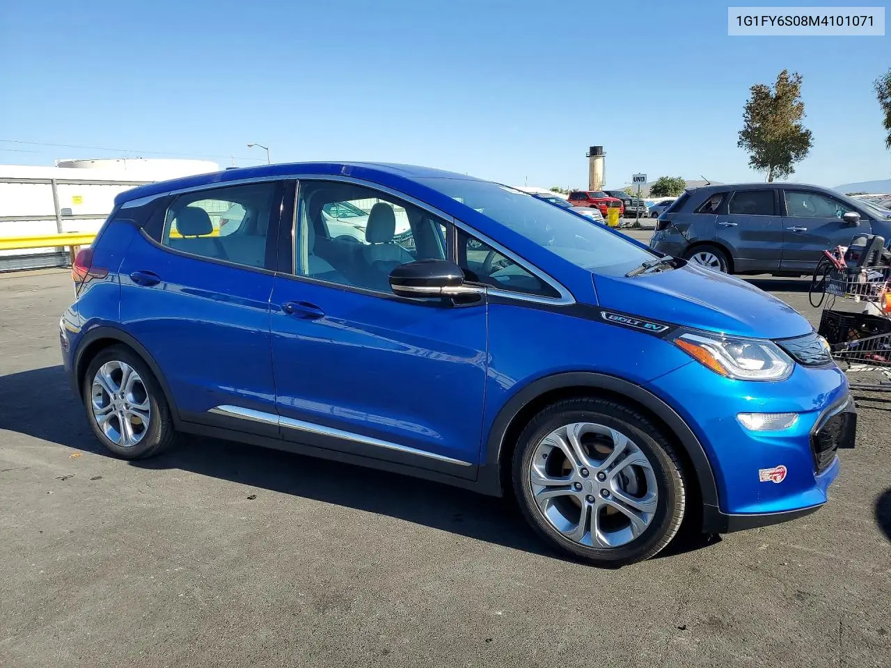 2021 Chevrolet Bolt Ev Lt VIN: 1G1FY6S08M4101071 Lot: 53802166