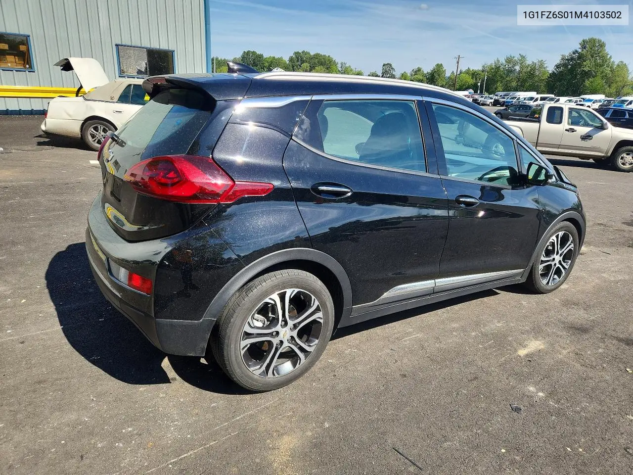 2021 Chevrolet Bolt Ev Premier VIN: 1G1FZ6S01M4103502 Lot: 53843856