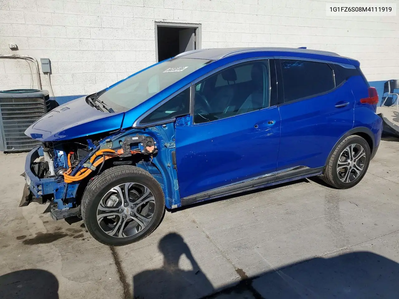 2021 Chevrolet Bolt Ev Premier VIN: 1G1FZ6S08M4111919 Lot: 56238156