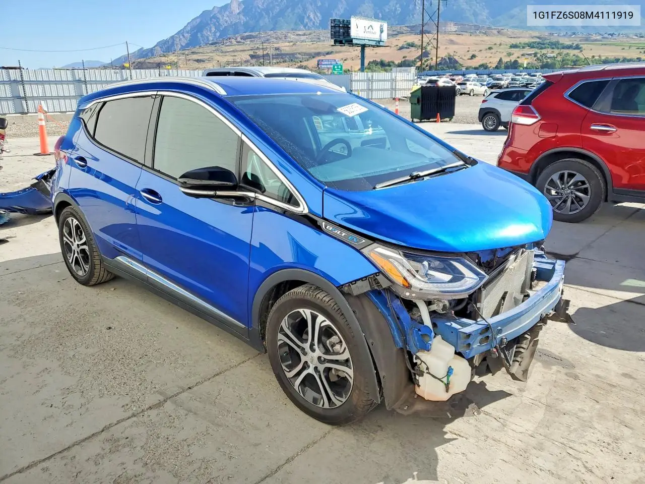 2021 Chevrolet Bolt Ev Premier VIN: 1G1FZ6S08M4111919 Lot: 56238156