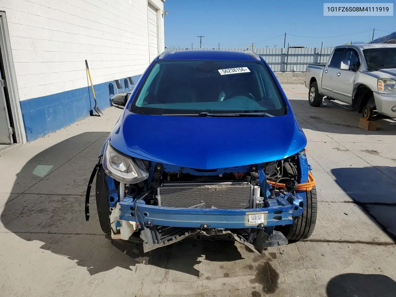 2021 Chevrolet Bolt Ev Premier VIN: 1G1FZ6S08M4111919 Lot: 56238156