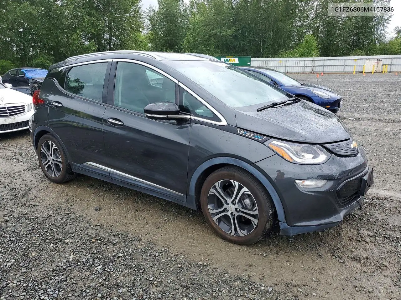 2021 Chevrolet Bolt Ev Premier VIN: 1G1FZ6S06M4107836 Lot: 56334776