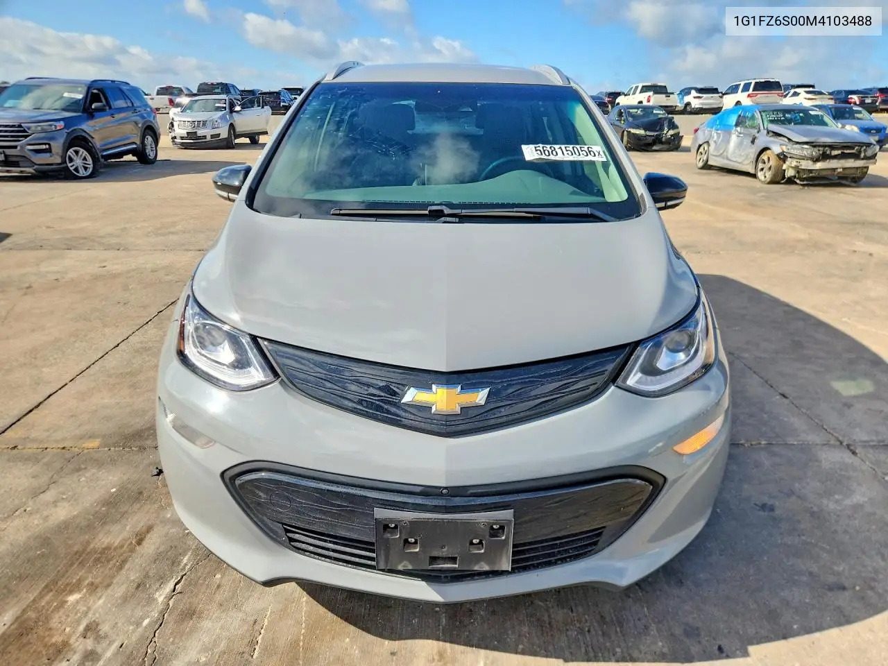 2021 Chevrolet Bolt Ev Premier VIN: 1G1FZ6S00M4103488 Lot: 56815056