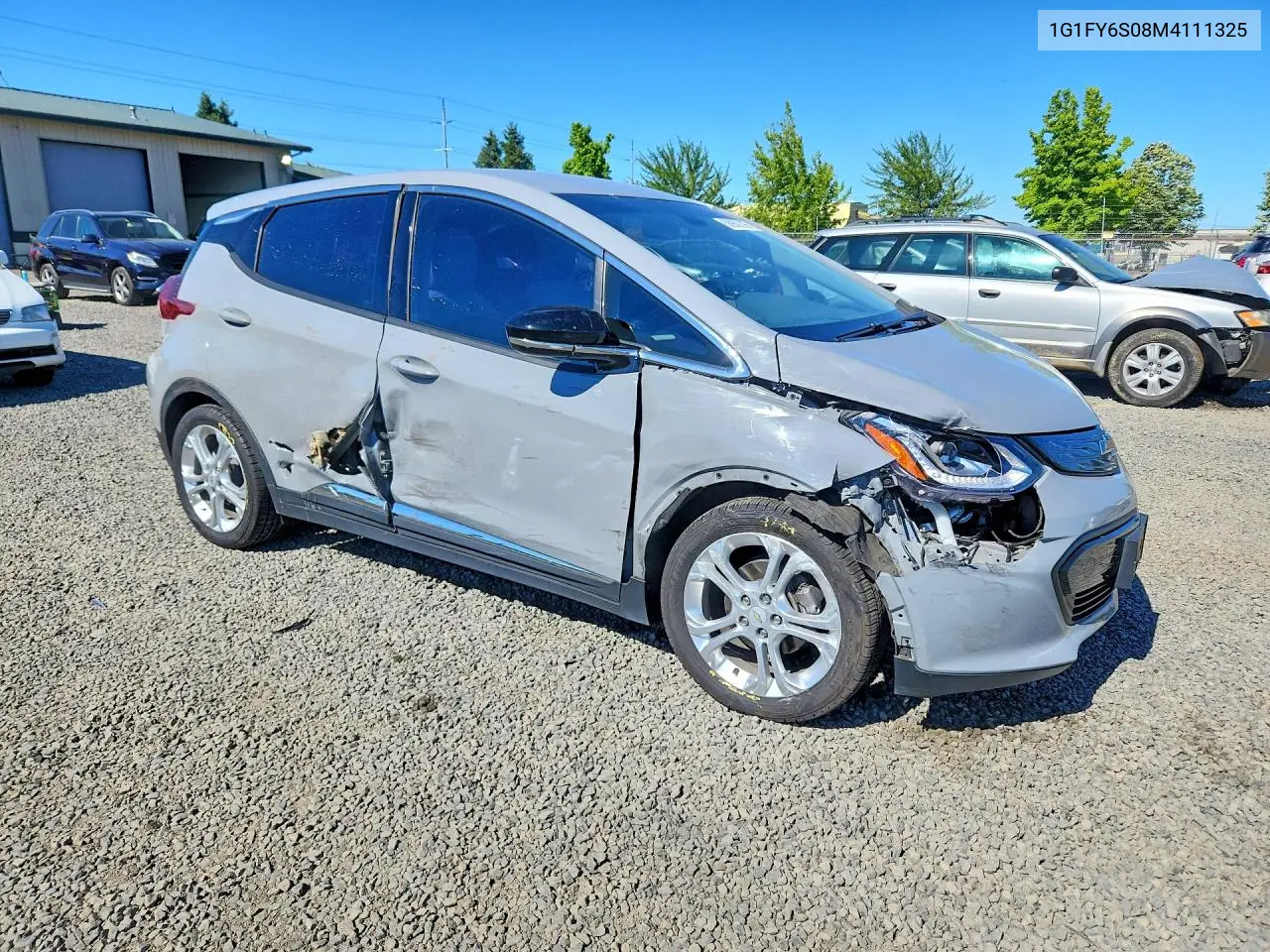 2021 Chevrolet Bolt Ev Lt VIN: 1G1FY6S08M4111325 Lot: 56952126