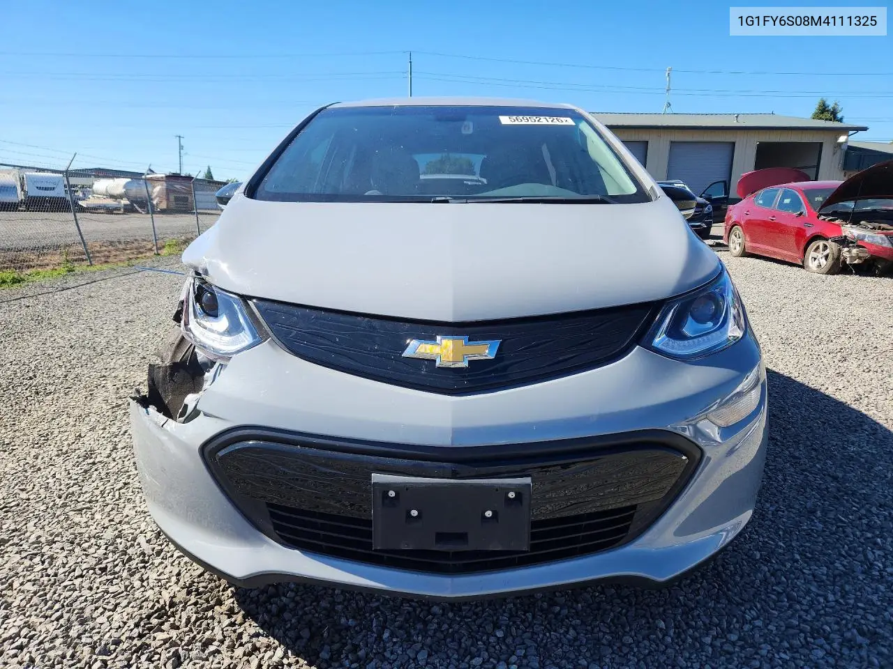 2021 Chevrolet Bolt Ev Lt VIN: 1G1FY6S08M4111325 Lot: 56952126