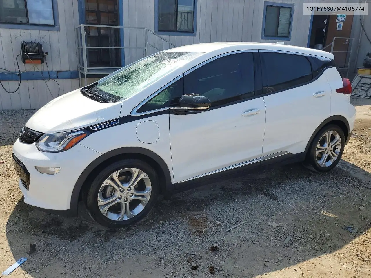2021 Chevrolet Bolt Ev Lt VIN: 1G1FY6S07M4105774 Lot: 57443796