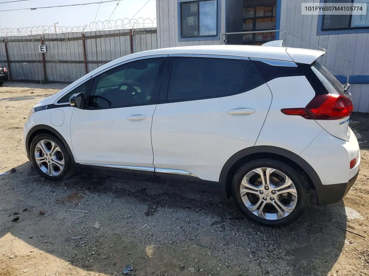 2021 Chevrolet Bolt Ev Lt VIN: 1G1FY6S07M4105774 Lot: 57443796