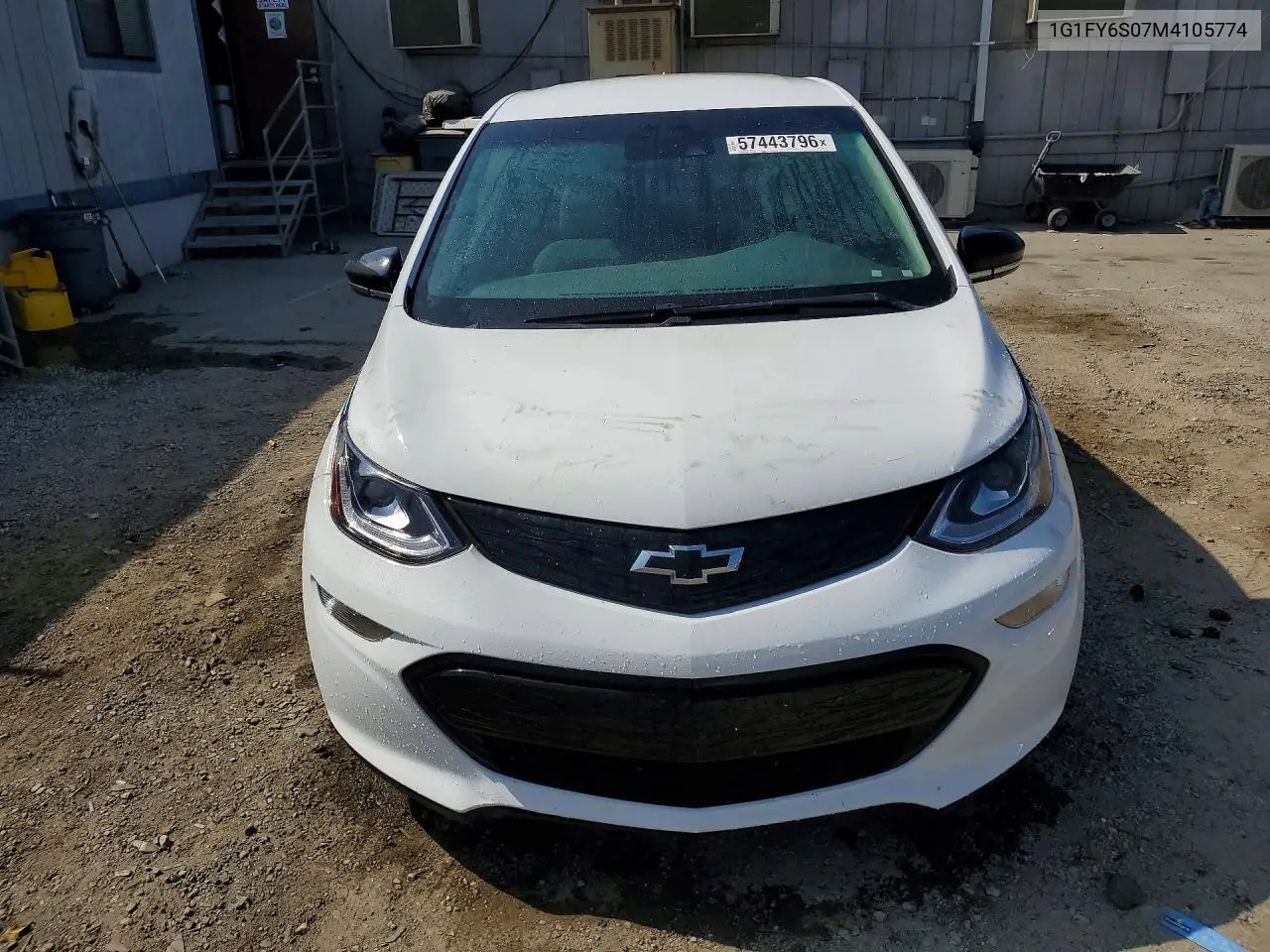 2021 Chevrolet Bolt Ev Lt VIN: 1G1FY6S07M4105774 Lot: 57443796