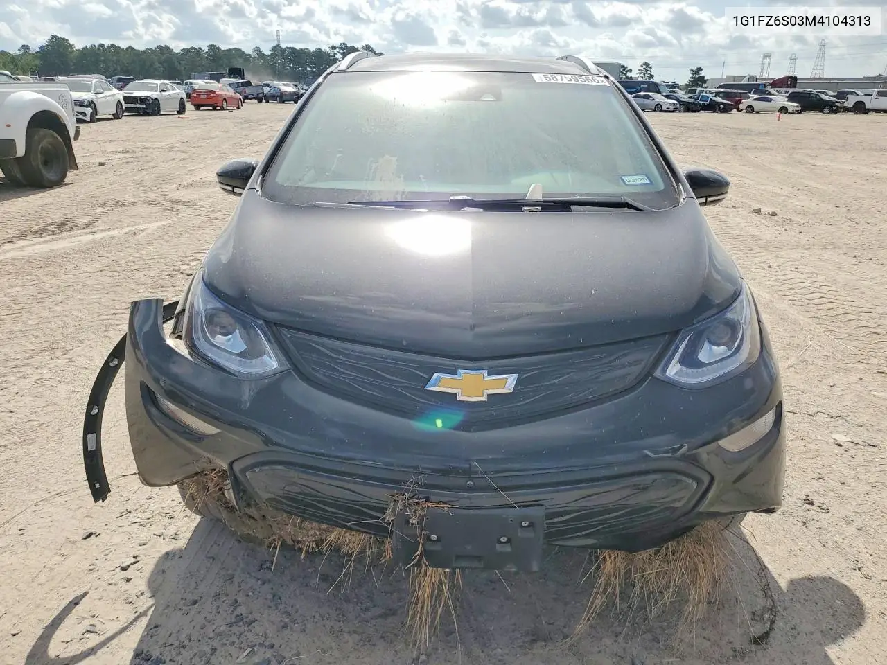 2021 Chevrolet Bolt Ev Premier VIN: 1G1FZ6S03M4104313 Lot: 58759566
