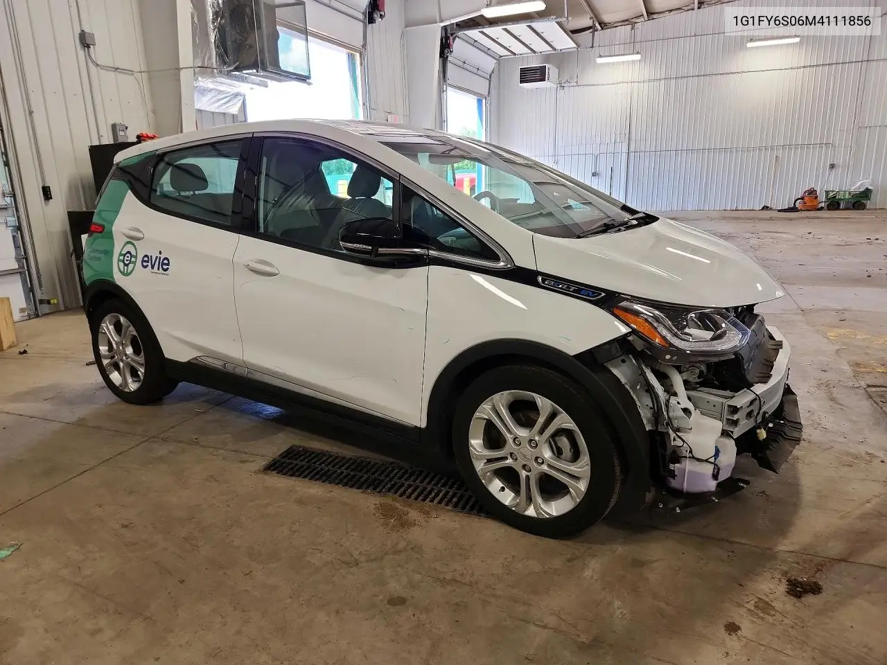 2021 Chevrolet Bolt Ev Lt VIN: 1G1FY6S06M4111856 Lot: 59783706