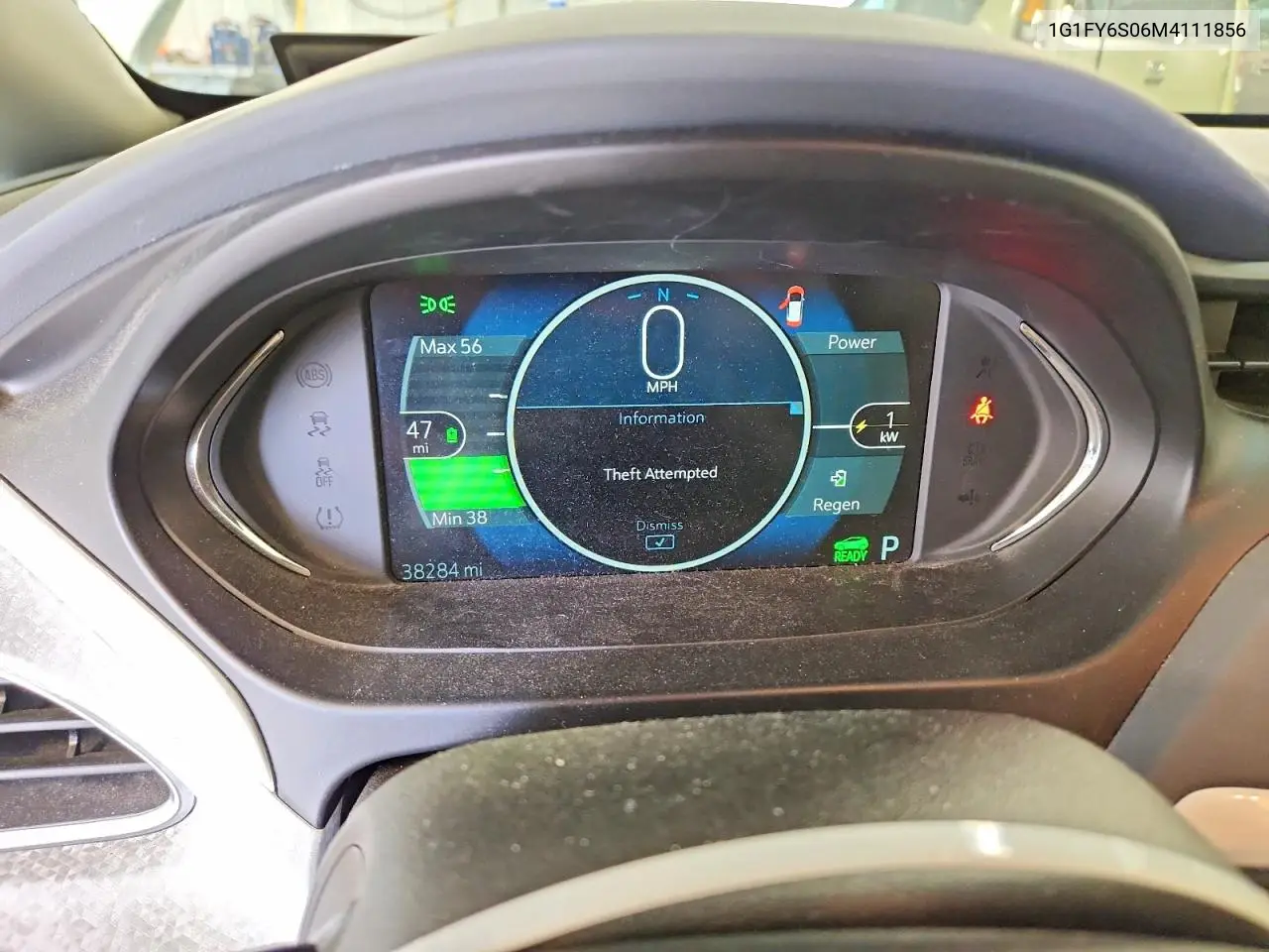 2021 Chevrolet Bolt Ev Lt VIN: 1G1FY6S06M4111856 Lot: 59783706